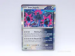 NM - Iron Jugulis 158/182 Pokemon Paradox Rift Pokemon SV04 - Image 1