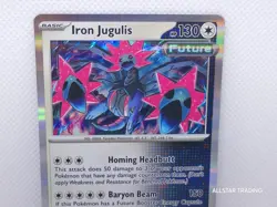 NM - Iron Jugulis 158/182 Pokemon Paradox Rift Pokemon SV04 - Image 2