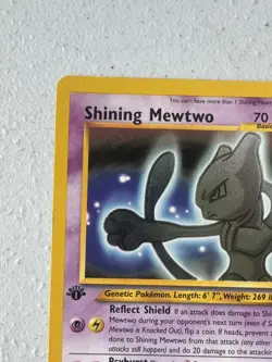 Pokemon TCG 1st Ed Shining Mewtwo Neo Destiny Holo Card 109/105 Secret Rare - Image 2