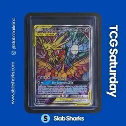 2019 POKEMON SM BS PROMO H.F. ETB #SM210 MOLTRES & ZAPDOS & ARTICUNO GX TAG TEAM - Image 1