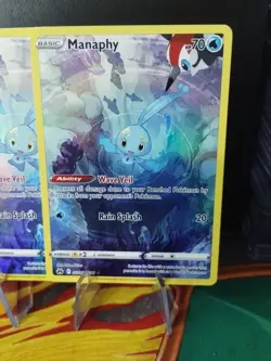 Manaphy GG06/GG70 Crown Zenith Galarian Gallery Pokemon Card X3 Fresh NM - MNT - Image 2