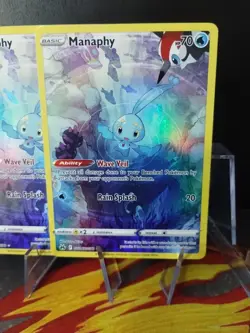 Manaphy GG06/GG70 Crown Zenith Galarian Gallery Pokemon Card X3 Fresh NM - MNT - Image 3