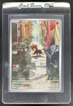 2025 Pokemon Mega Evolution Litleo Illustration Rare #139/132 - Image 1