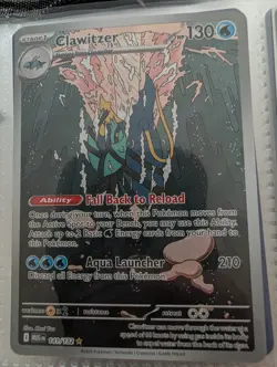 Pokemon Mega Evolution - Clawitzer - Illustration Rare NM+/MINT - 141/132 - Image 1