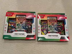 🔥 Pokemon TCG First Partner Illustration Collection Series 1 Lot of 2 Sealed - Image 1