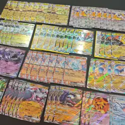 70*Lot Pokemon TCG S-Chinese RR ex Tyranitar/Skeledirge/Garchomp Holo #59 KB72 - Image 2