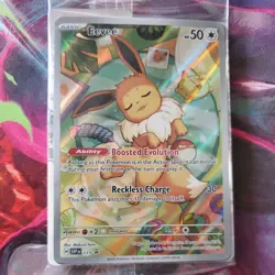 Pokemon TCG Eevee 173 Full Art Black Star Promo Prismatic Evolutions SEALED - Image 1