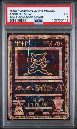 POKEMON GAME MOVIE POKEMON 2000 MOVIE ANCIENT MEW PSA 1 ✨🔥SHIPS FAST💨 - Image 1