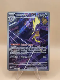 Pokemon Toxtricity 103/094 Me02: Phantasmal Flames IR NM+ Grading Potential 🔥🔥 - Image 1
