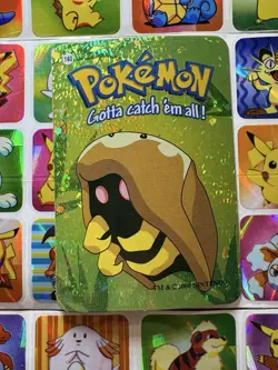 Pokemon 151 Vintage Pocket Monsters Vending HOLO Prism Sticker 2000 Nintendo - Image 1