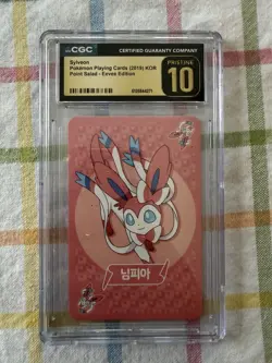 Pokemon Sylveon Point Salad Eevee Edition Korean 2019 CGC Pristine 10 - Image 1