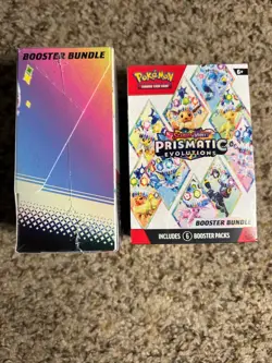Pokemon Prismatic Evolutions Booster Bundle Lot Of 2 Brand New Factory Sealed - Image 1
