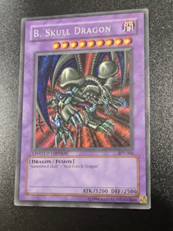 B. Skull Dragon BPT-006 Secret Rare Limited Edition Lightly Played - Image 1