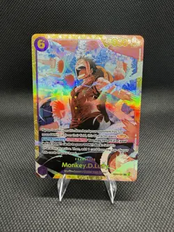 One Piece CCG Monkey.D.Luffy EB02-061 SEC English - Image 1