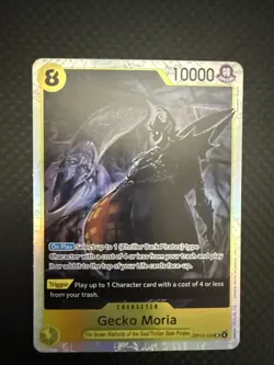 One Piece Gecko Moria OP14-104 The Azure Sea's Seven Foil SR - Image 1