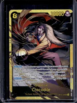 2026 One Piece Azure Sea's Seven Crocodile Secret Rare #OP14-120 - Image 1