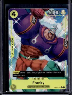 2024 One Piece 500 Years in the Future Franky Alternate Art #OP07-107 - Image 1