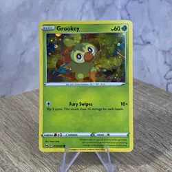 Grookey - 010/202 - Cosmos Holo Rare Promo - Pokemon card - Image 1