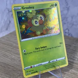 Grookey - 010/202 - Cosmos Holo Rare Promo - Pokemon card - Image 2