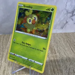 Grookey - 010/202 - Cosmos Holo Rare Promo - Pokemon card - Image 3