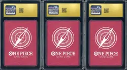 CGC 10 PRISTINE Complete Set ONE PIECE BASE SHOP Limited Card Collection vol.1 - Image 2