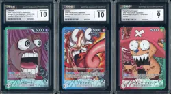 CGC 10 PRISTINE Complete Set ONE PIECE BASE SHOP Limited Card Collection vol.1 - Image 3