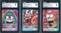 CGC 10 PRISTINE Complete Set ONE PIECE BASE SHOP Limited Card Collection vol.1 - Image 3