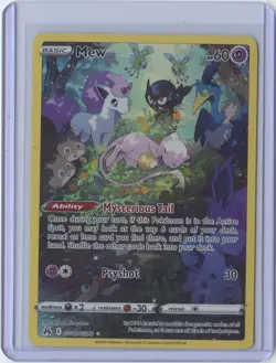 Pokemon TCG Mew Crown Zenith Galarian Gallery Holo Rare Card GG10/GG70 NM - Image 1