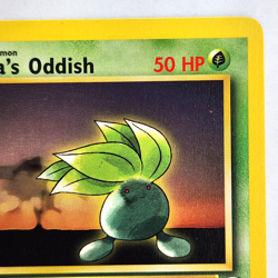 Erika's Oddish 78/132 Pokemon TCG Gym Heroes NM Vintage 2000 Card - Image 4