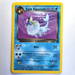 Dark Vaporeon 45/82 Pokemon TCG Team Rocket NM Vintage 2000 Card - Image 2