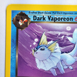 Dark Vaporeon 45/82 Pokemon TCG Team Rocket NM Vintage 2000 Card - Image 3