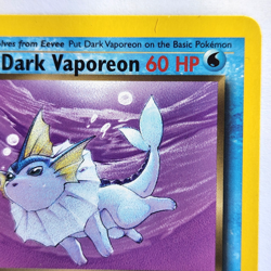 Dark Vaporeon 45/82 Pokemon TCG Team Rocket NM Vintage 2000 Card - Image 4
