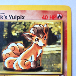 Brock's Vulpix 73/132 Pokemon TCG 1st Edition Gym Heroes NM Vintage 2000 Card - Image 4