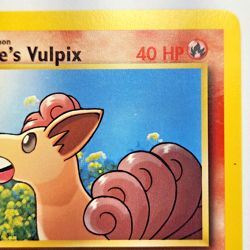 Blaine's Vulpix 65/132 Pokemon TCG 1st Edition Gym Heroes NM Vintage 2000 Card - Image 4