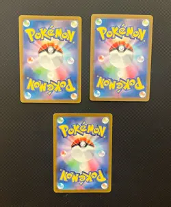 Lot of Pokemon TCG (JP) - 3 Double Rare EX Holo Cards (Mewtwo) - Image 2
