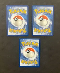 Lot of Pokemon TCG - 3 Double Rare Ex Holo Cards (Glaceon) - Image 2