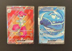 Medicham & Dondozo - Pokemon TCG - 2 Card Lot (Full Art Ultra Rare EX Holo) - Image 1