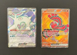 Cetitan & Oricorio - Pokemon TCG - 2 Card Lot (Full Art Ultra Rare EX Holo) - Image 1