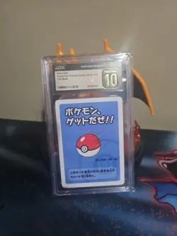 CGC 10 PRISTINE Poke Ball Old Maid 2019 Japanese Pokemon Card - Image 1