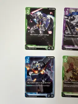 Gundam Card Game Bulk 8 Card Lot Of Gundams - Image 2