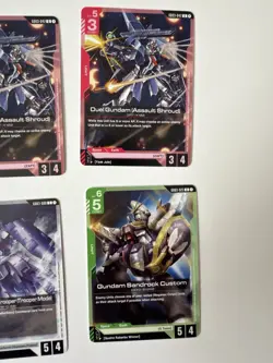 Gundam Card Game Bulk 8 Card Lot Of Gundams - Image 5