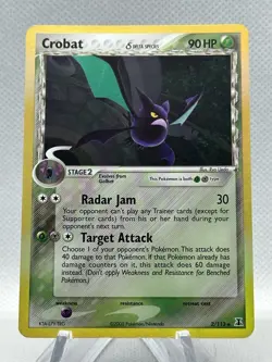Crobat 2/113 EX Delta Species Holo Rare Pokemon TCG Card LP Ex - Image 1