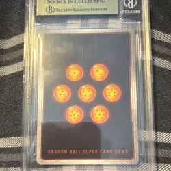 Dragon Ball Super Card Son Goku Super Alt Art SB01-023 BGS 9.5 2025 - Image 2