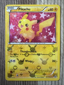 Pikachu - RC7/RC25 - Pokemon Legendary Treasures Radiant Collection Card MP - Image 1
