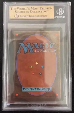 Magic: The Gathering Dwarven Warriors Beta 1993 BGS 9.5 Graded Creature Card - Image 2