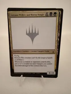 MTG Playtest Card - Autumn Willow and Baron Sengir - MagicCon Unknown - Image 1