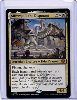Silverquill, the Disputant #226 Mythic Secrets of Strixhaven MTG NM - Image 1