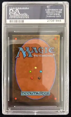 Magic: The Gathering Adun Oakenshield Legends 1994 PSA 9 Rare Legendary Creature - Image 2