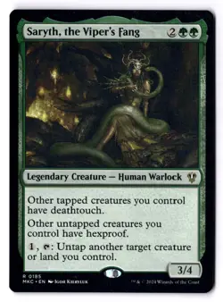 Saryth, The Viper Fang NM* Murders At Karlov Manor 0185 mtg -UnltdCards - Image 1