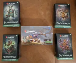 Magic The Gathering Bloomburrow Play Booster Box & Commander Deck Set! 🔥Sealed - Image 1